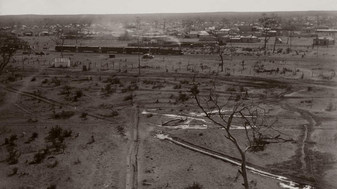 Kalgoorlie WA at 1900