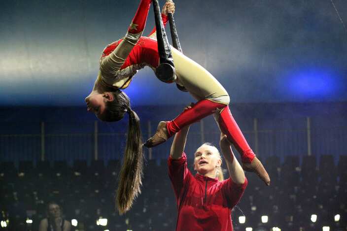 Olga Sidorova, Russian circus artist 