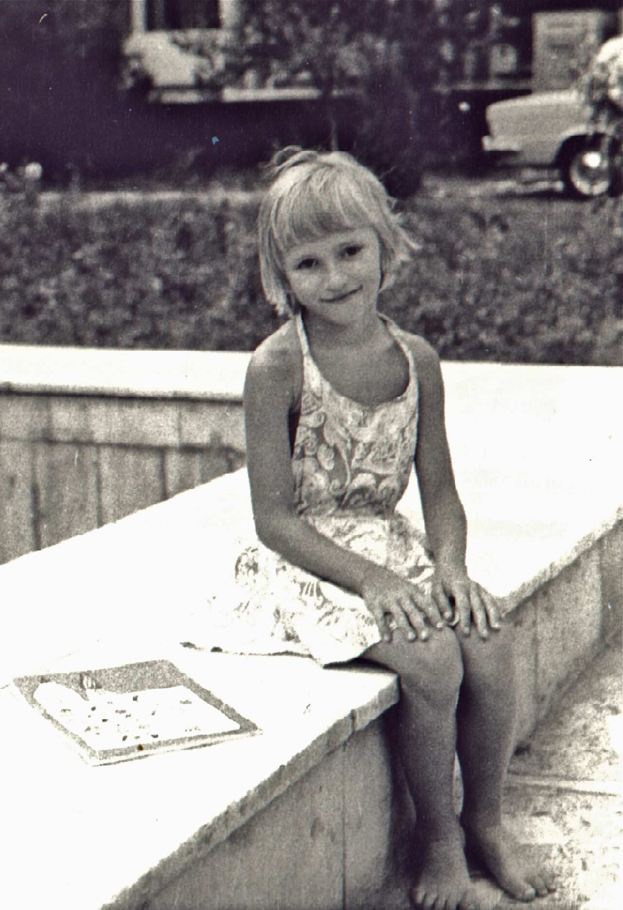 Olga Sidorova, Russian circus artist, in her childhood