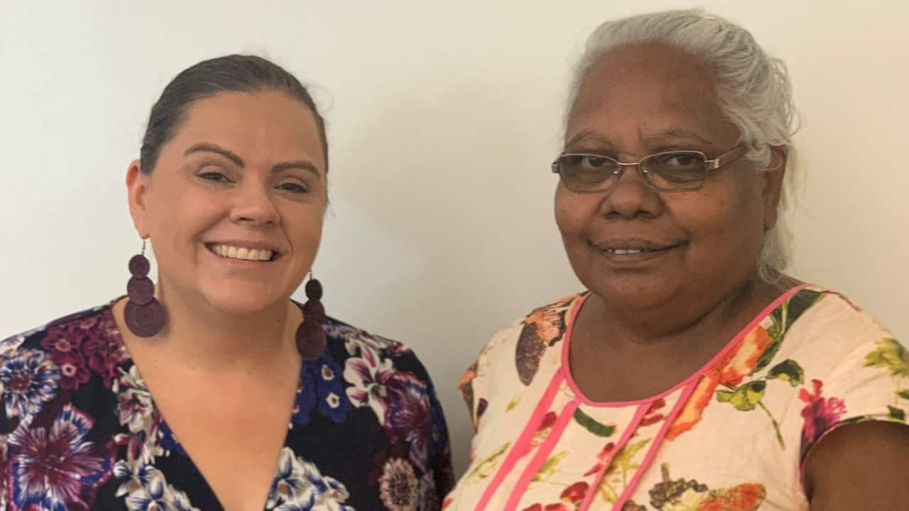 Dr Olivia O'Donoghue and Ada Parry