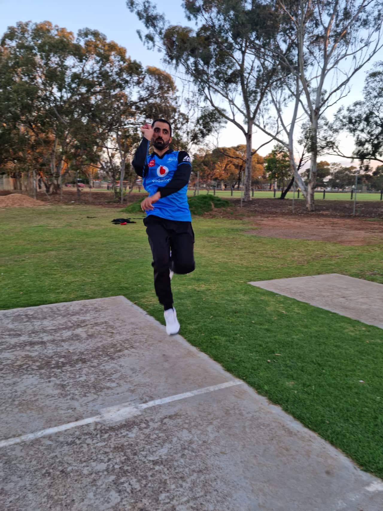 Rashid Omari joined the club after arriving in August. 