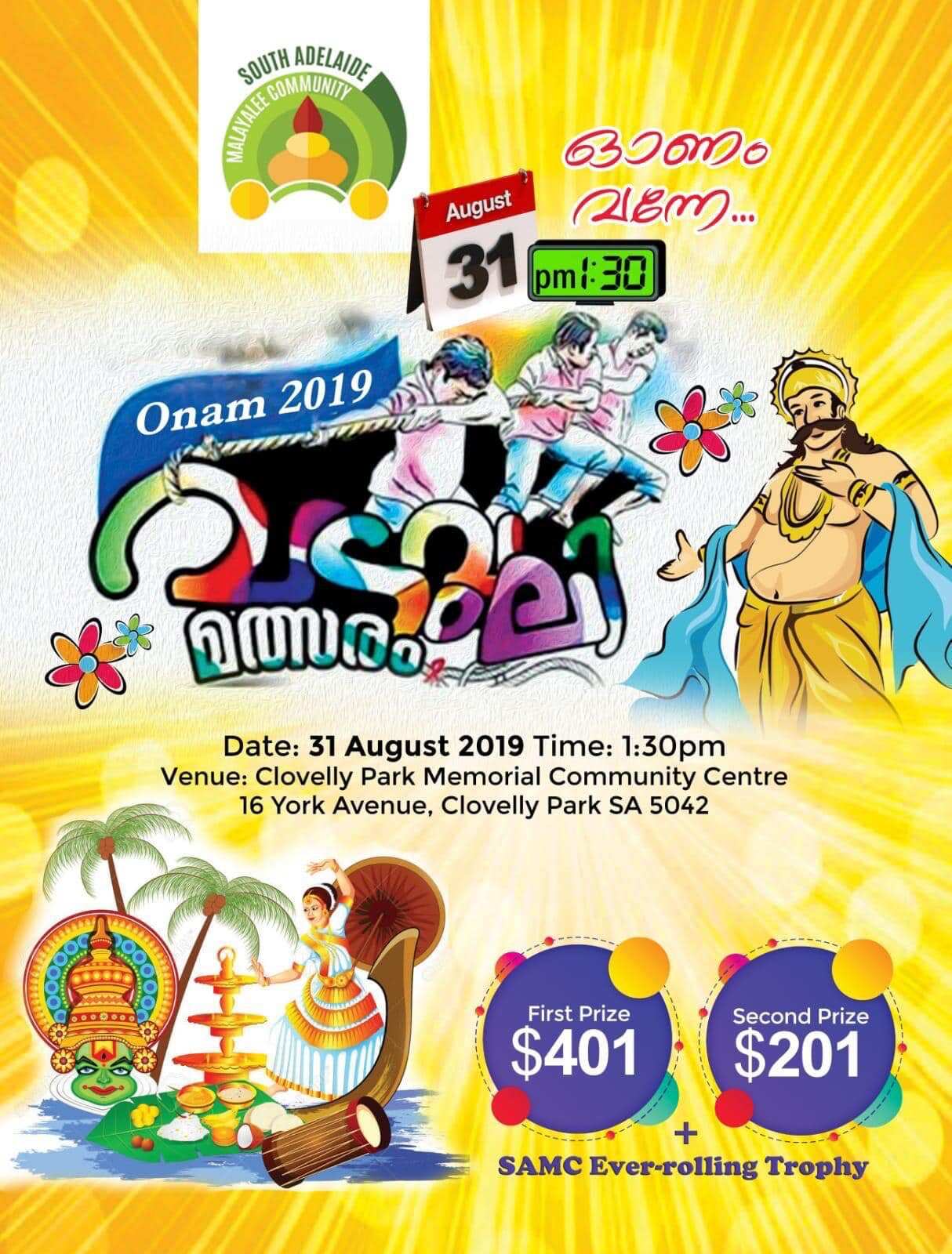 Onam Adelaide