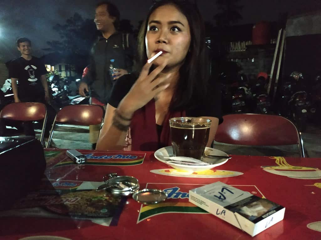 Smoking is one of the causes of oral cancer. 