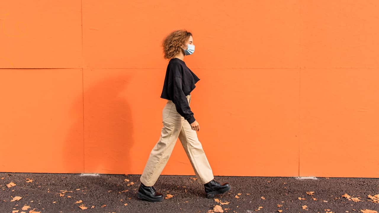 Woman walking
