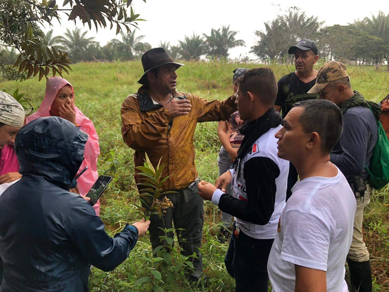 Participantes en los talleres de capacitación