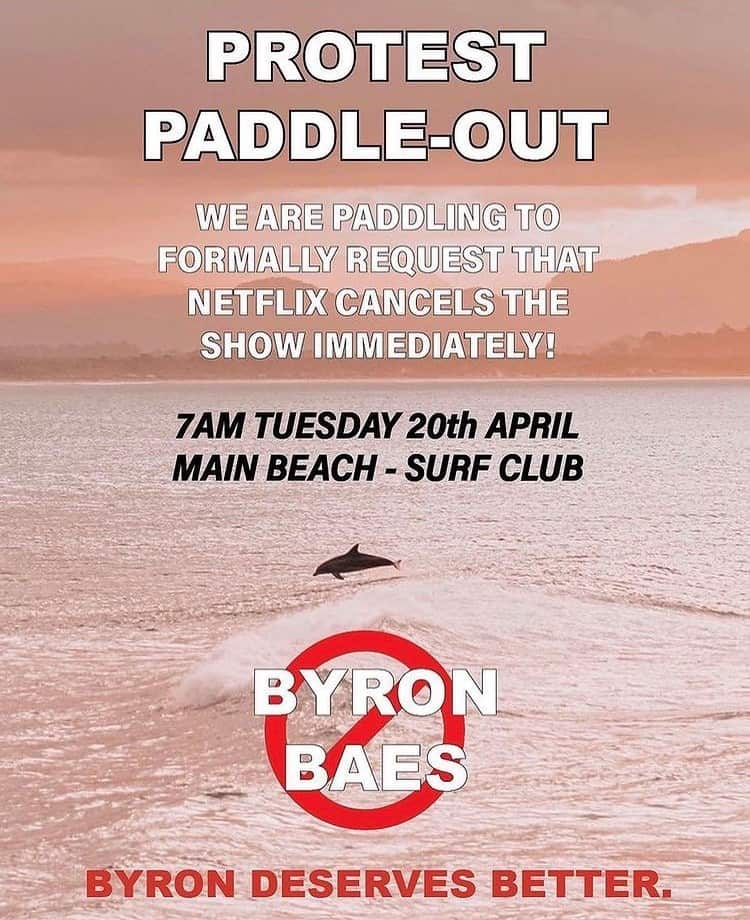 Protest in Byron Bay