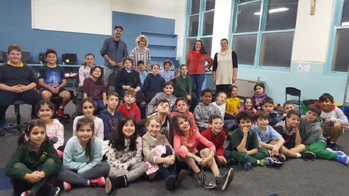 In 2017, SBS Greek visited several schools and informed hundreds of pupils, educators and parents about the National Languages Competition.