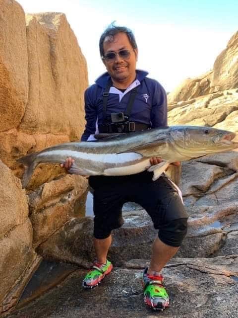 Romie Padrones Rock fishing