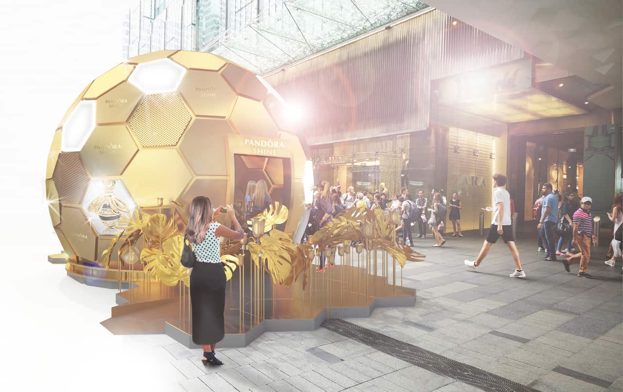 geometric honeycomb designs @Pandora