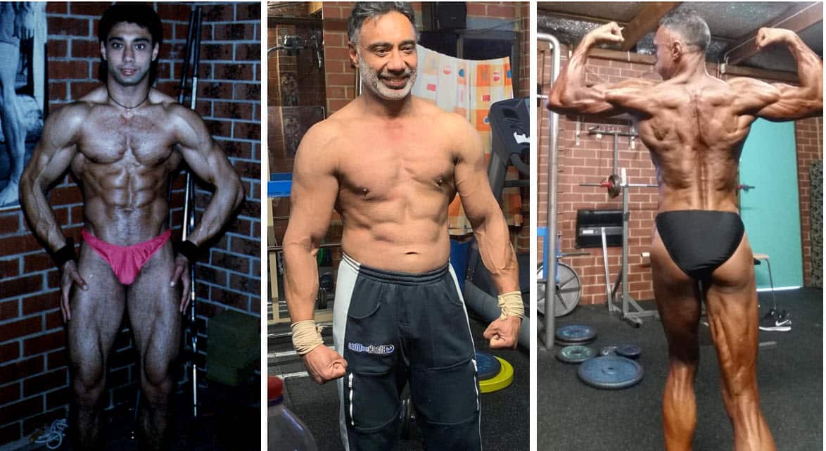 A photo collage showing pictures of Mr Pangly as captured in 1990 and 2020.