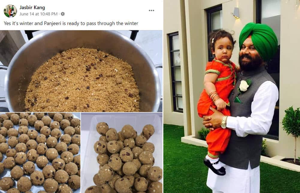 Sydney-based Jasbir Kang loves to make Panjeeri every winter.