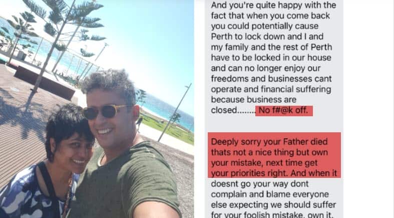 Australians travelling home