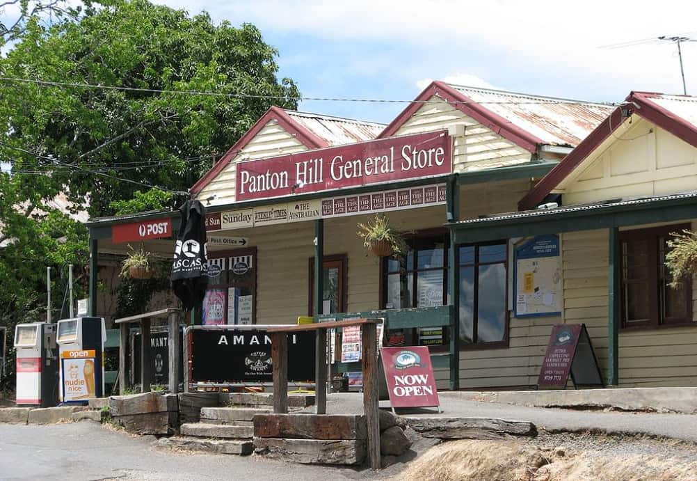 El icónico almacén de Panton Hill