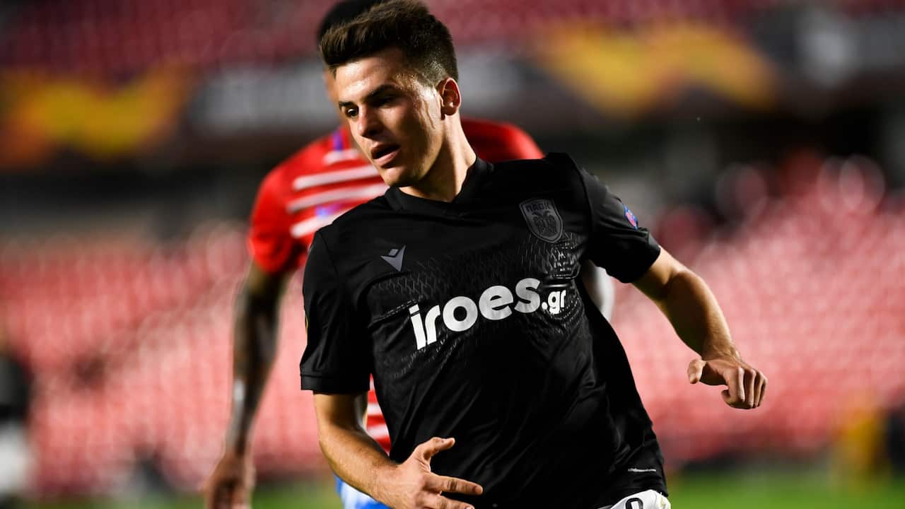 PAOK FC player Thomas Murg seen in action during the Europa League match between Granada CF and PAOK FC at Nuevo los Carmenes Stadium in Granada. (Final score; Granada CF 0:0 PAOK)