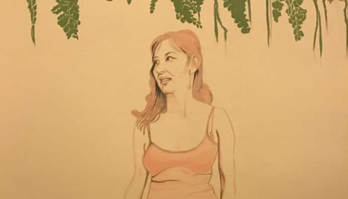 Marie Gardner pinta a Paola Matthews