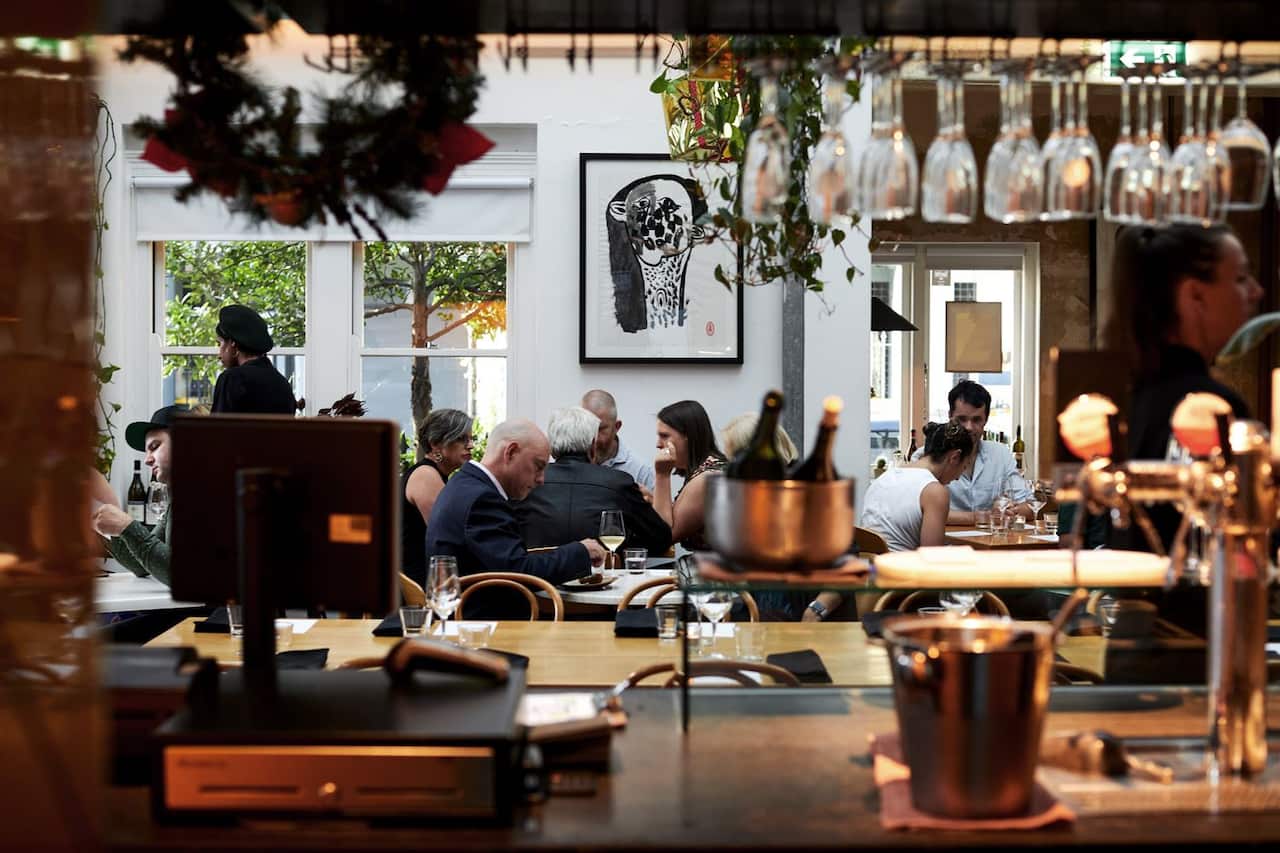 L'immagine di un ristorante di Melbourne