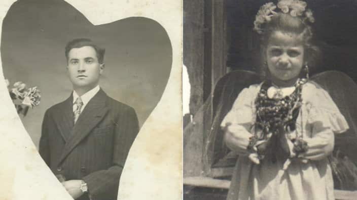 Papà Carmelo e Carmelina Blancato