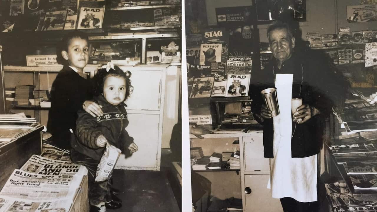 Paxinos and grandkids