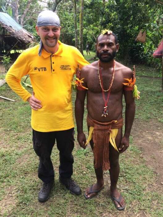 Alexander Belkin in PNG