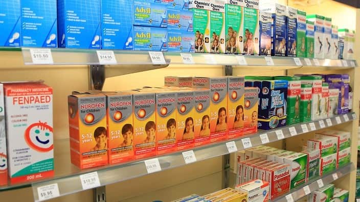 Children's paracetamol will now be sold behind the counter.