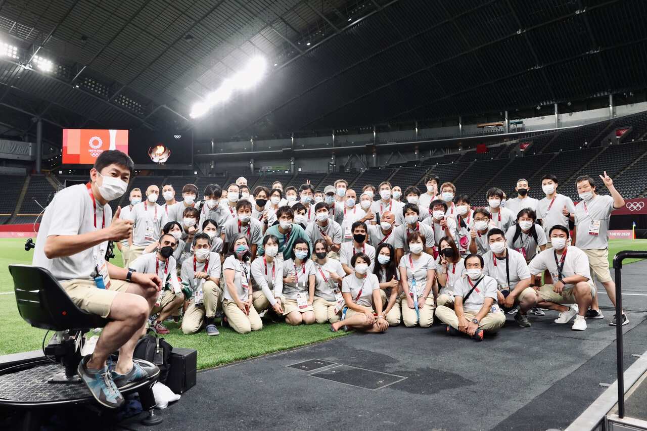 Volunteerism bringing people together.