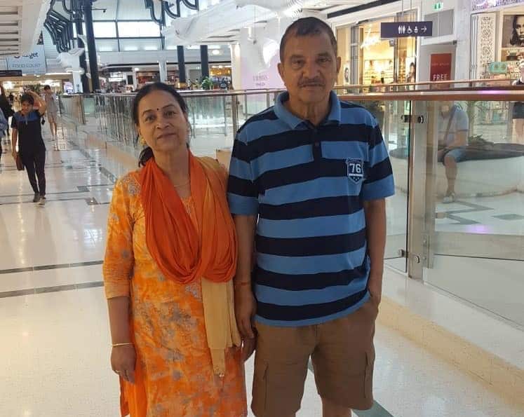 Indian citizens Kapoor Singh Negi and his wife Sarla Negi are desperate to return to India. 