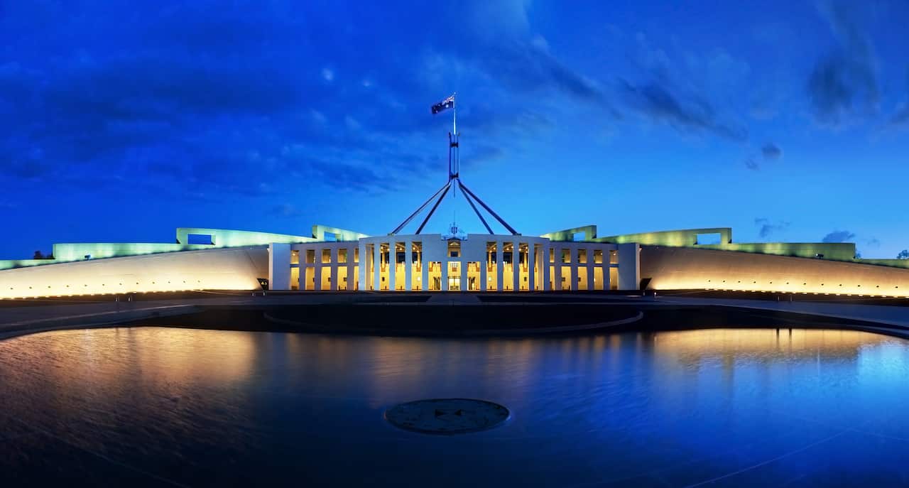Parliament House at Dusk