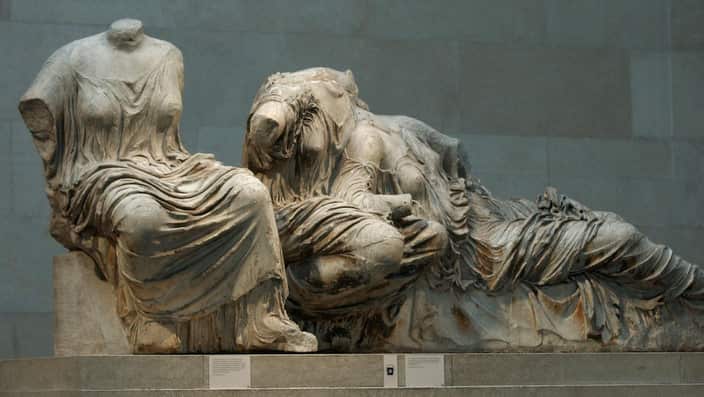 Section of the Parthenon Sculptures, held at the British Museum