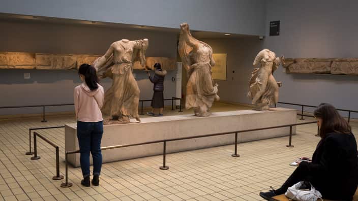 Elgin Marbles In The British Museum