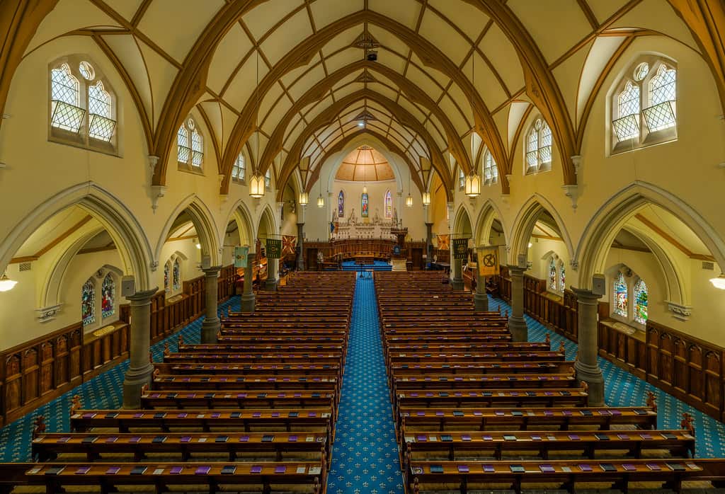 The Scots’ Church in Collins Street is place of worship for members of the Indonesian Christian Church in Melbourne.