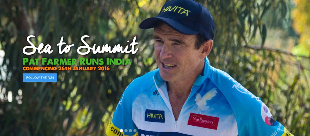 Pat Farmer's Spirit of India begins on January 26, 2016