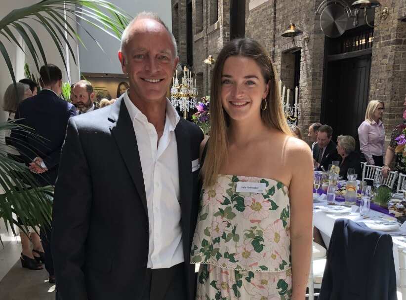Paul Hameister OAM with his daughter Jade, also an award winning adventurer and a record holder for Polar hattrick.