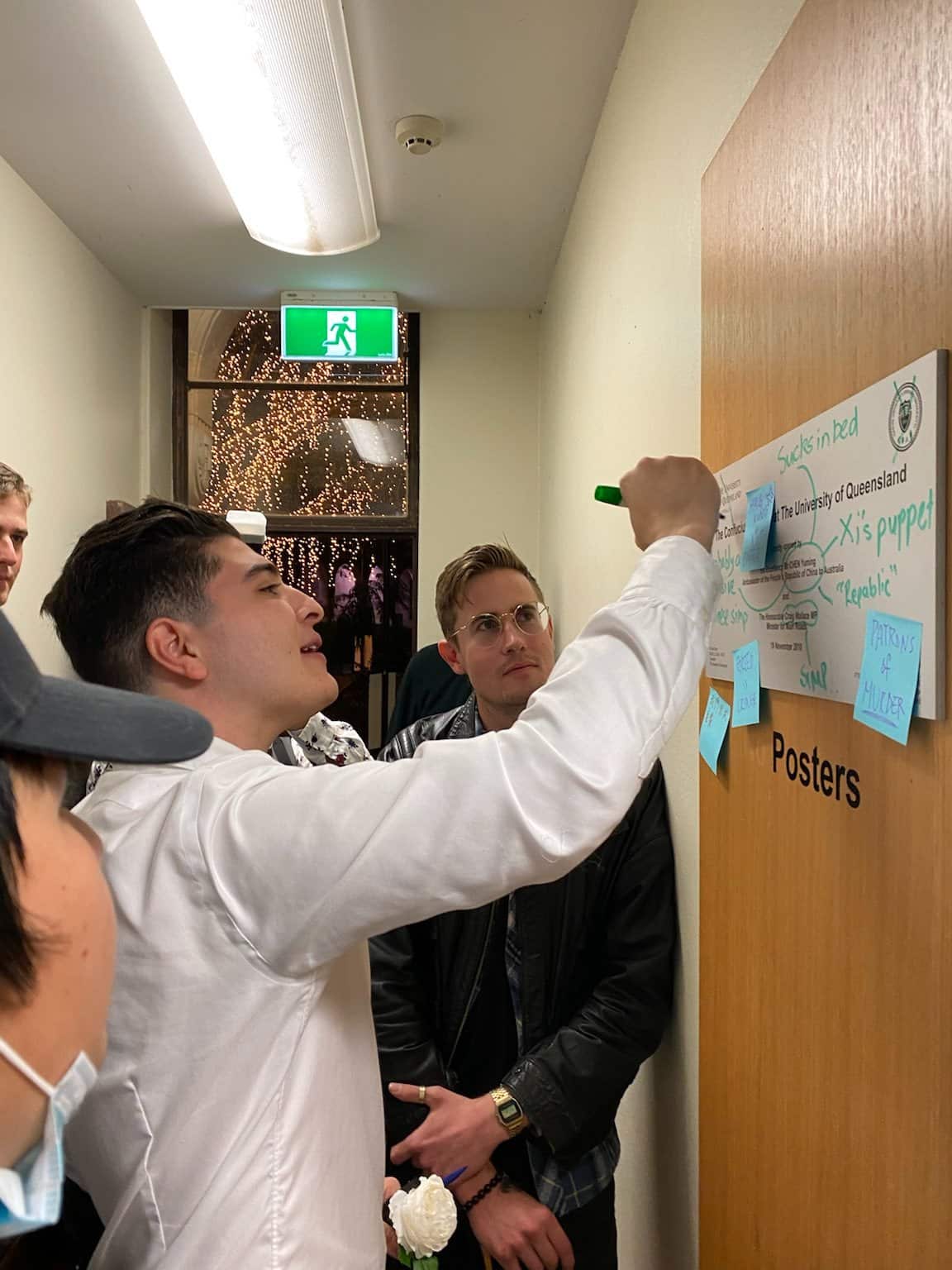 Drew Pavlou in Tiananmen anniversary 2021