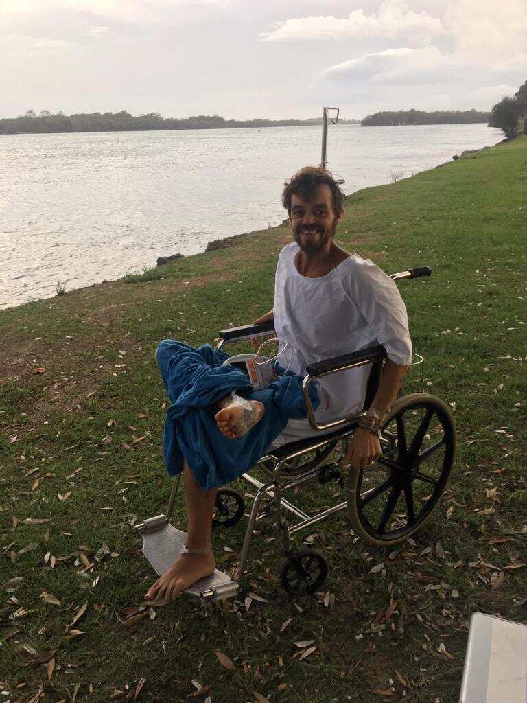 Gastón Payo en recuperación.