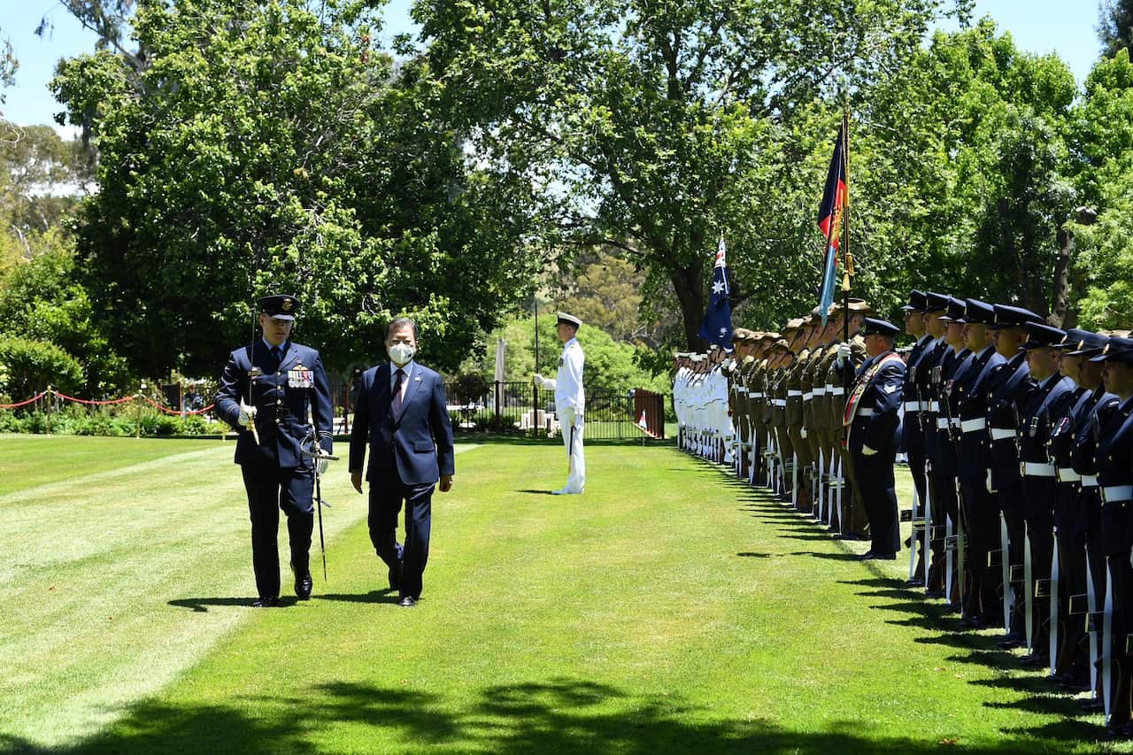 South Korean President Moon Jae-in to visit Australia