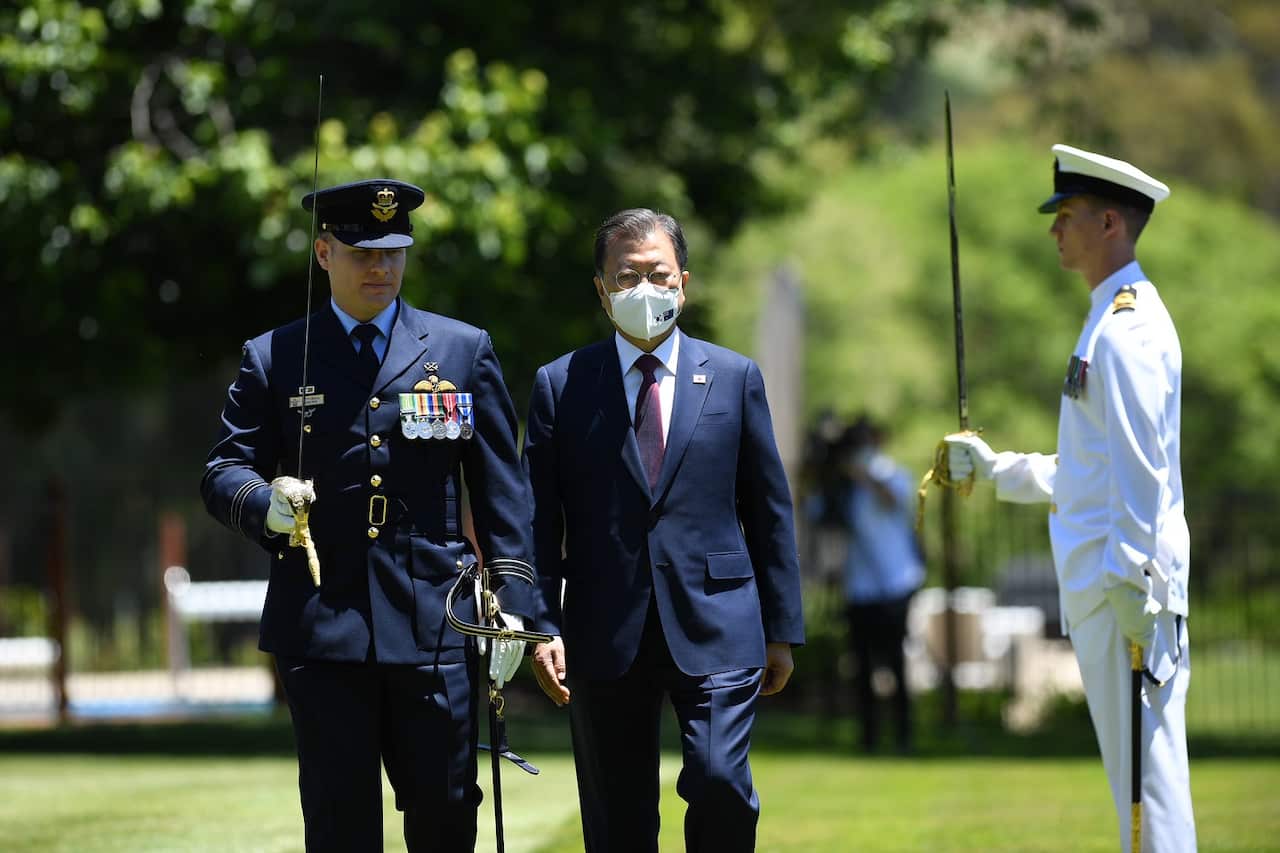 South Korean President Moon Jae-in to visit Australia