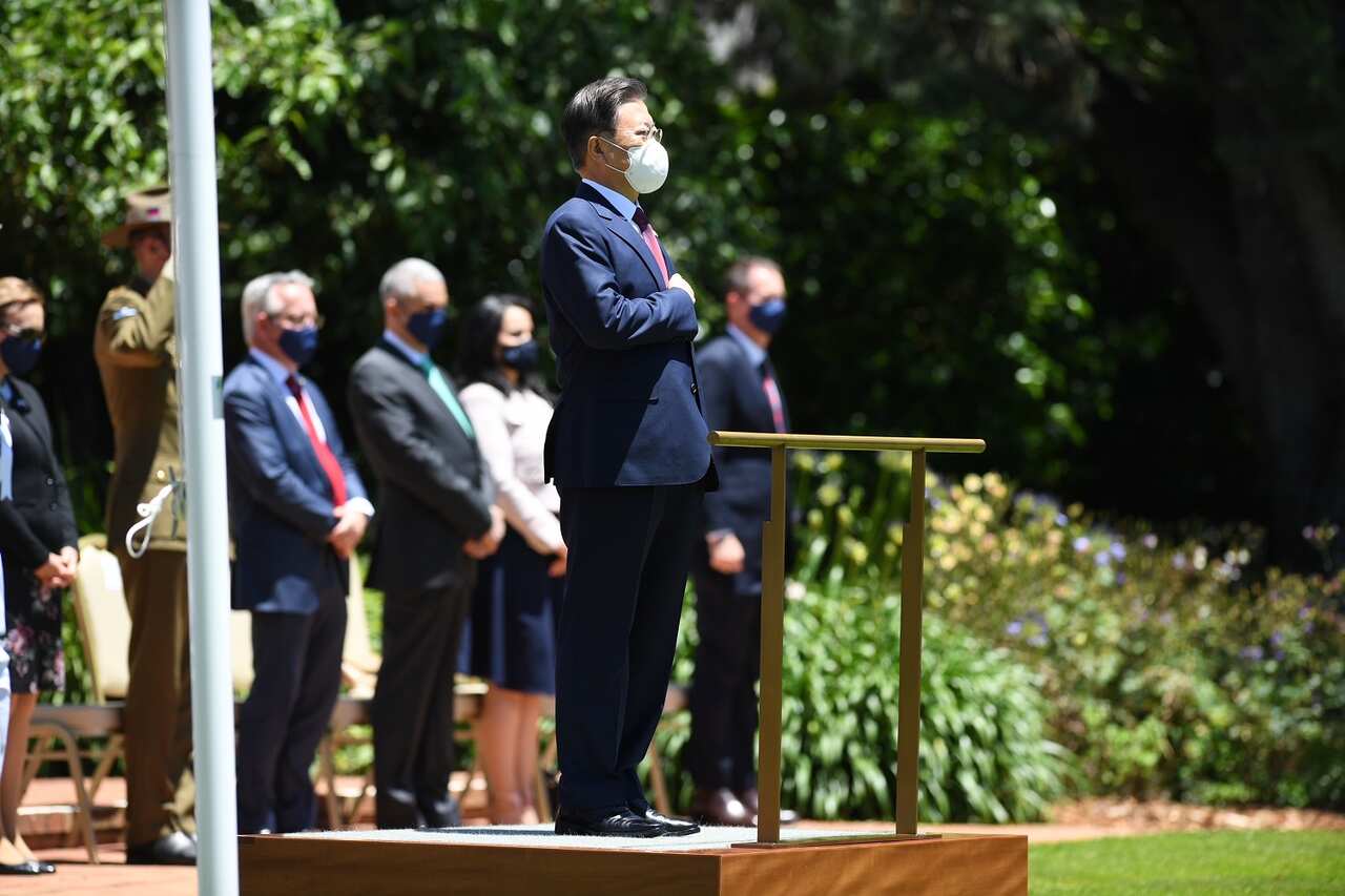 South Korean President Moon Jae-in to visit Australia