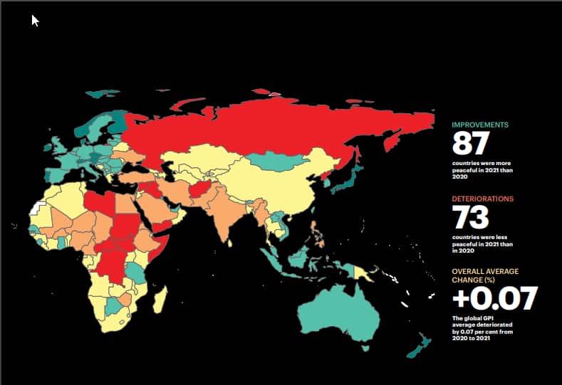 2021 GLOBAL PEACE INDEX