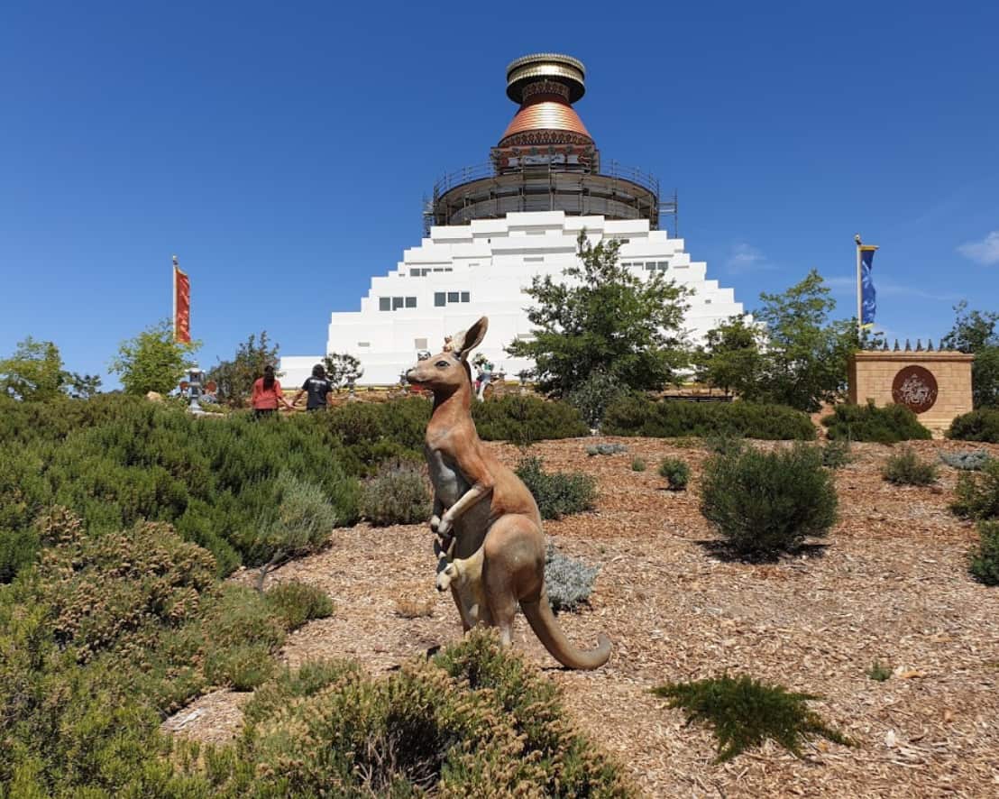 Bendigo Peace Park Stupa