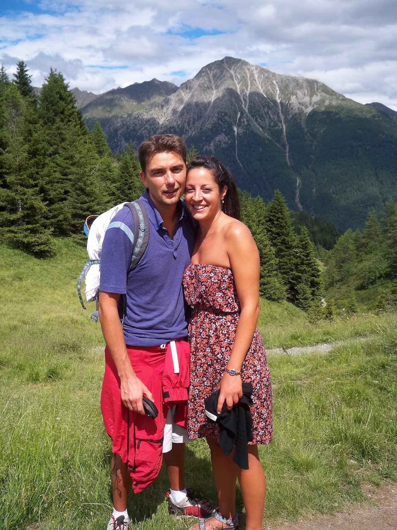 Daniele e Cristina a Pejo