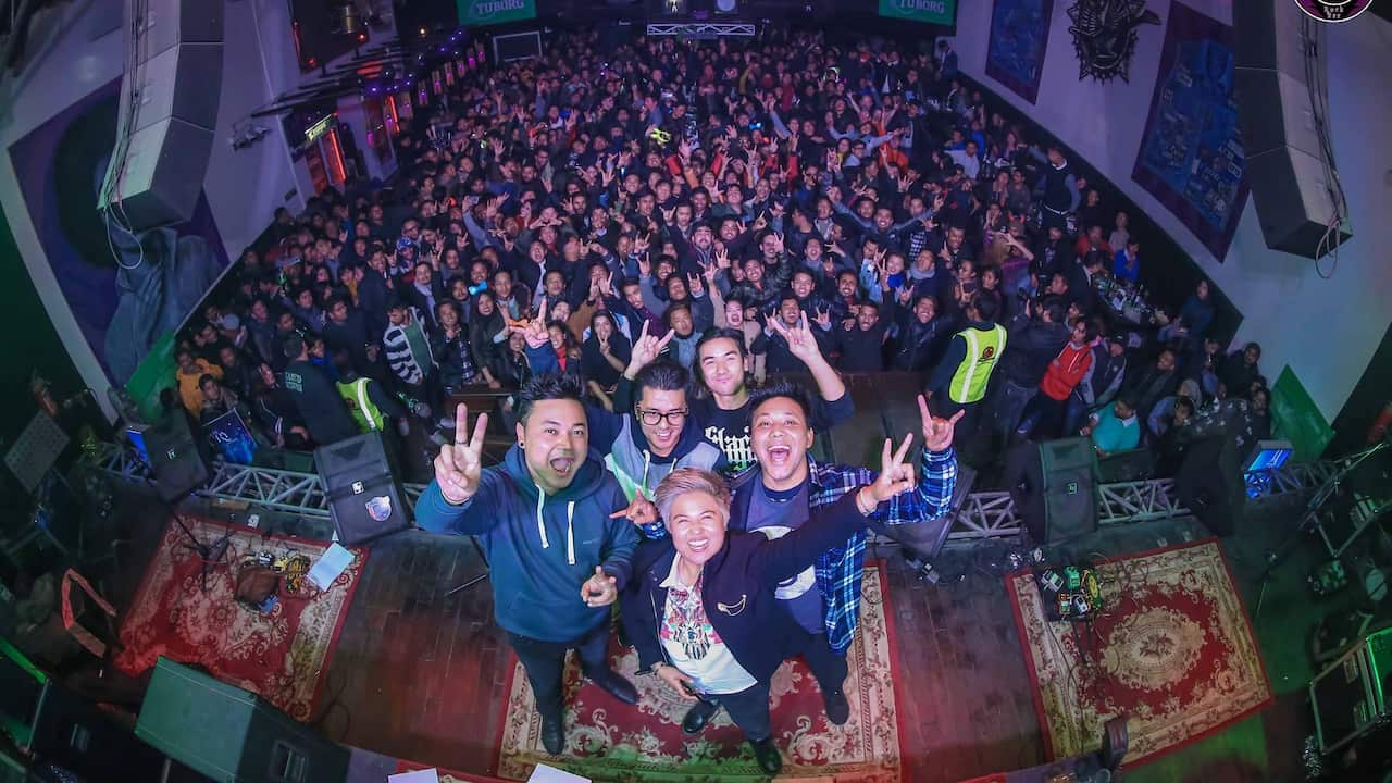 Nattu Shah Performing in Nepal.