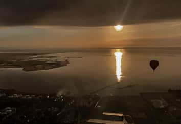 Hot air balloon in Perth