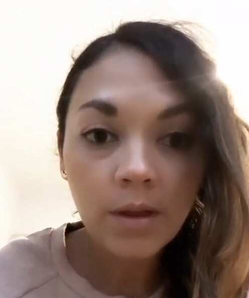 Una de las ciudadanas peruanas varadas en Australia.