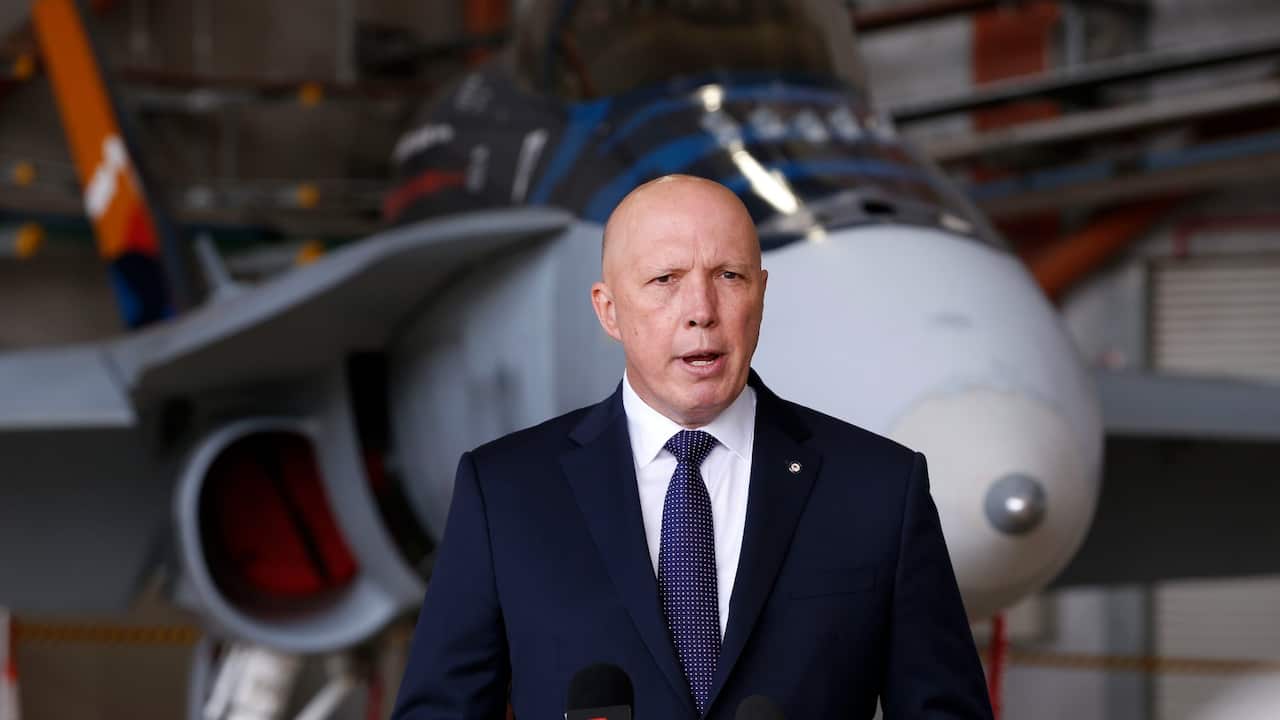 Opposition leader Peter Dutton