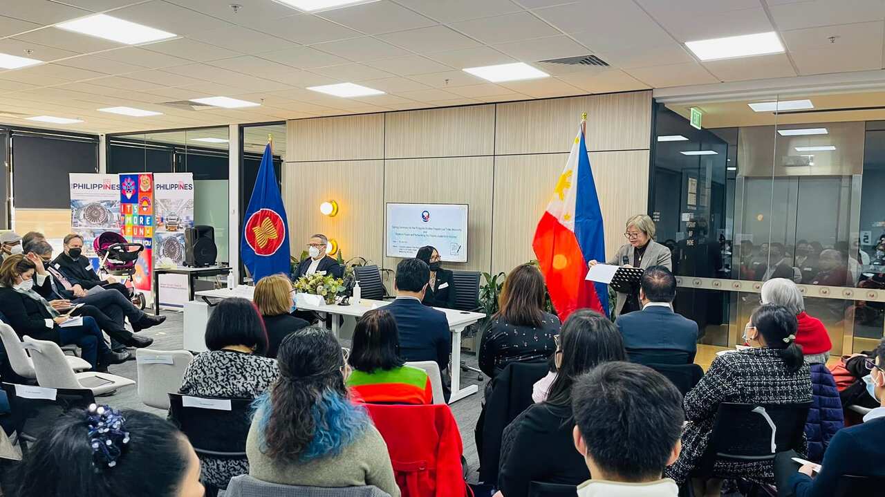 Signing Ceremony for the Philippines Studies Program, La Trobe University and Students Forum and Networking 30 July 2022