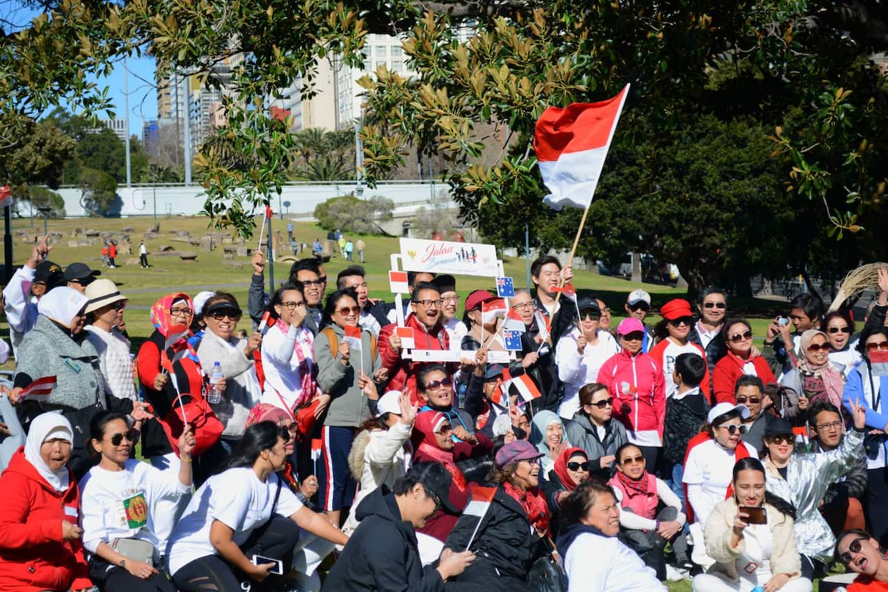 Indonesian dances at the Royal Botanical Garden (12/8/2018)