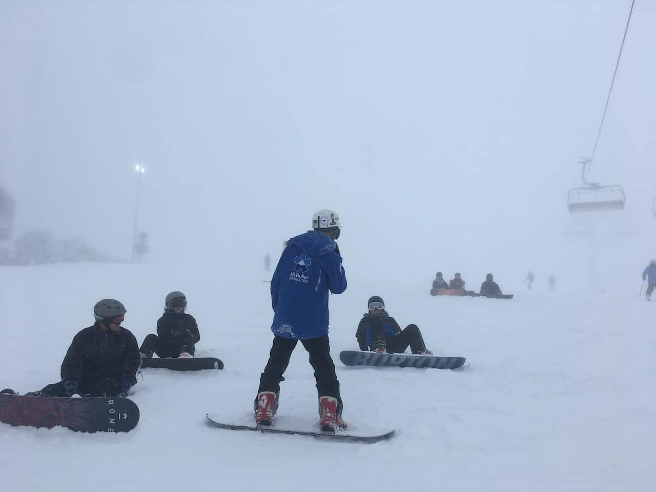 Snowboard instructor