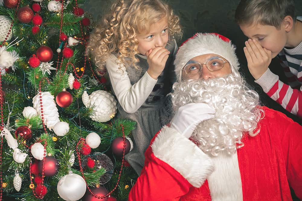 Where to take photos with Santa Claus this Christmas?
