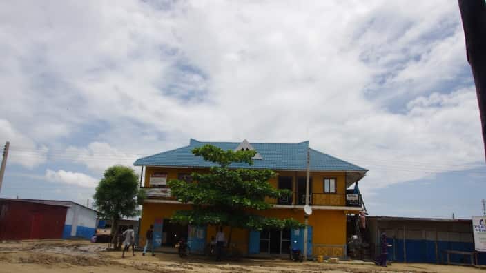 Business precinct in Bortown 