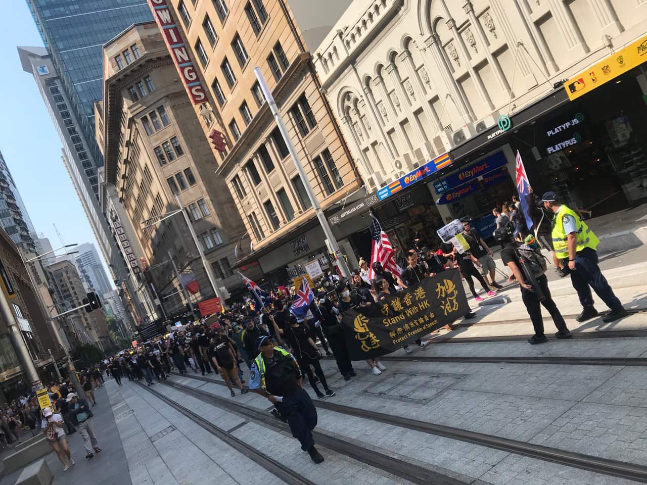 Protesters demand world's major economies sanction China over human rights concerns